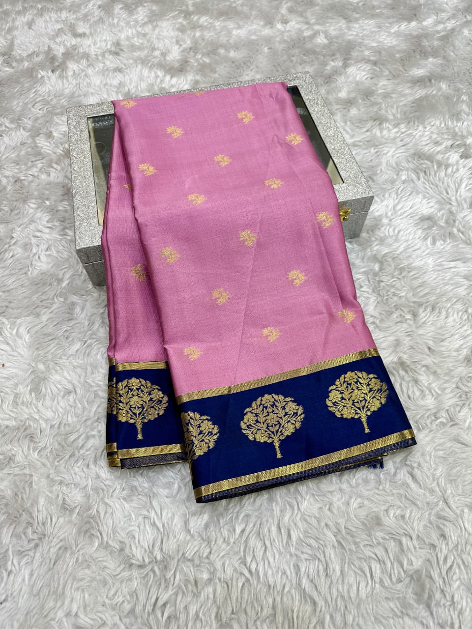 Premium Banarasi soft  silk Fabric